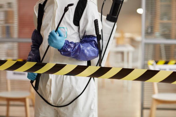 Professional Biohazard technician working in Rumsey, CA